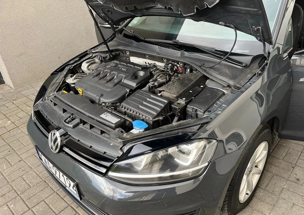 Volkswagen Golf cena 43900 przebieg: 192935, rok produkcji 2016 z Zdzieszowice małe 37